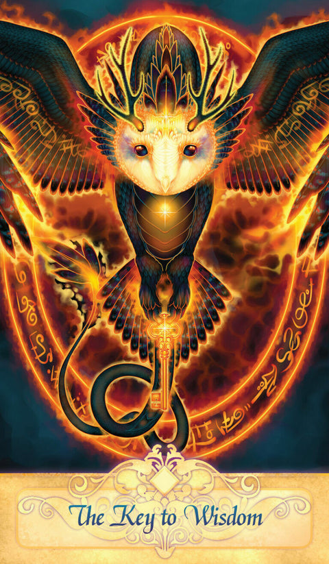 Seeker Oracle Cards Deck by Blue Angel 55 Card Set with Guidebook & Bag