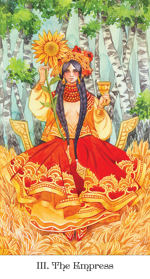 Tarot of the Golden Wheel Deck by US Games with Velvet Bag & Guidebook