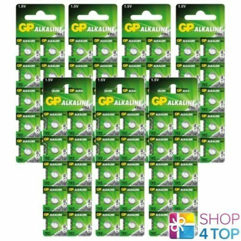70x GP LR41 AG3 192 1.5V Alkaline Button Cell Coin Batteries