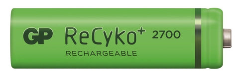 3 Gp Recyko + 2700 Series Rechargeable R6 Aa Battery 2600Mah 1.2V Aku Bulk NEW