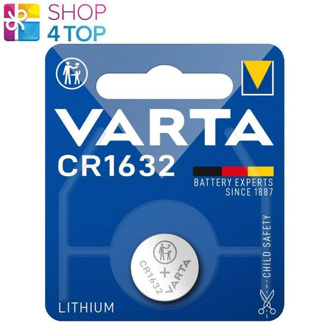 Varta Cr1632 Lithium Coin Cell Battery 3V 140 Mah No Mercury Exp 2032 1Bl NEW