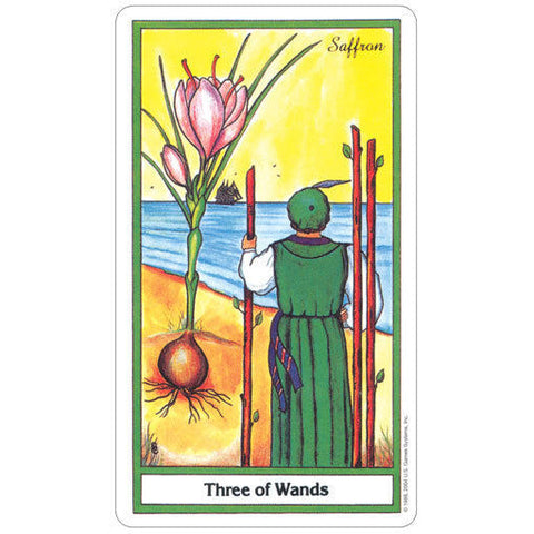 The Herbal Tarot 78-Card Deck by US Games with Velvet Bag New Sealed