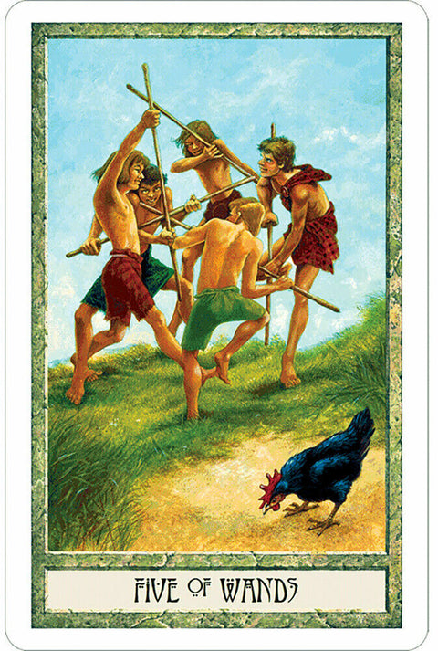 The DruidCraft Tarot Deck & Guidebook by Carr-Gomm, US Games Systems