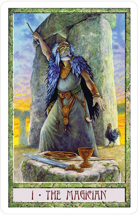 The DruidCraft Tarot Deck & Guidebook by Carr-Gomm, US Games Systems