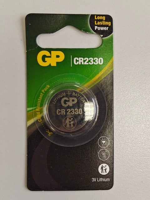 4x GP CR2330 3V Lithium Coin Cell Button Batteries DL2330 BR2330