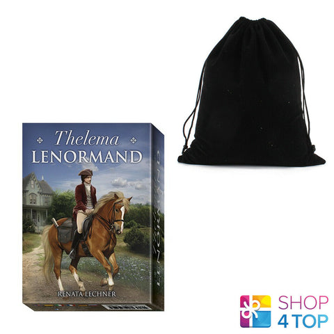 Thelema Lenormand Oracle Deck Cards Esoteric Telling Lo Scarabeo NEW Bag