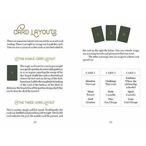 The Wild Elemental Oracle 44-Card Deck & Guidebook with Velvet Bag
