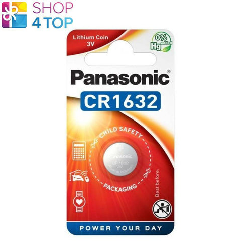 1x Panasonic CR1632 Lithium 3V Coin Cell Battery DL1632 BR1632
