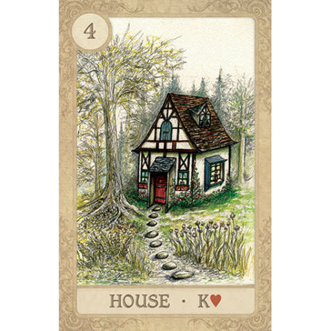 Fairy Tale Lenormand Deck Lisa Hunt Arwen Lynch US Games + Velvet Bag