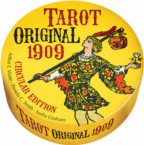Tarot Original 1909 Circular Deck by Lo Scarabeo Waite Smith with Bag