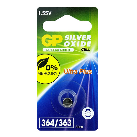 3 Gp Watch Batteries 364 Sr621W Sr60 Batteries Silver 1.55V /07