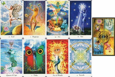 The Cosmic Tribe Tarot Cards Destiny Books Stevee Postman Text By Eric Bag NEW