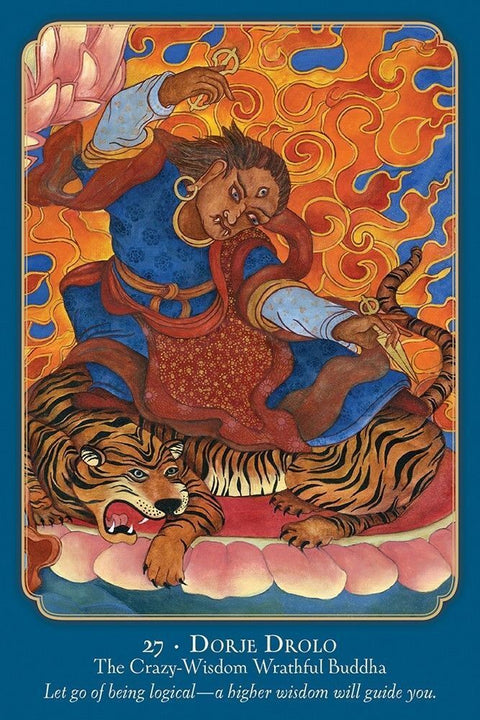 Buddha Wisdom Shakti Power Oracle Cards Deck & Bag by US Games