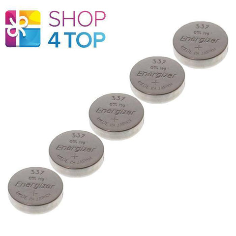 5x Energizer 337 SR416SW 1.55V Silver Oxide Watch Batteries