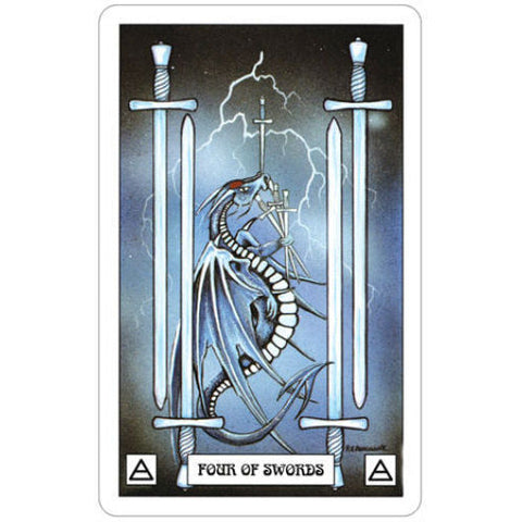 Dragon Tarot Card Deck by U.S. Games with Velvet Bag 78 Cards New Sealed