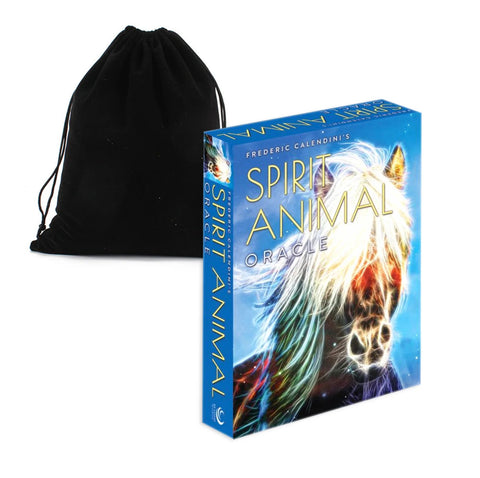 Spirit Animal Oracle Deck with Guidebook & Velvet Bag 48 Cards Beyond Words