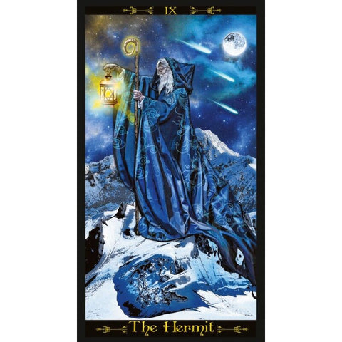 Tarot Illuminati 78-Card Deck by Lo Scarabeo with Velvet Bag & Guidebook