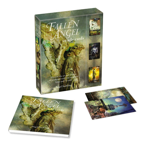 Fallen Angel Oracle Cards Deck with Guidebook & Velvet Bag by Cico Books