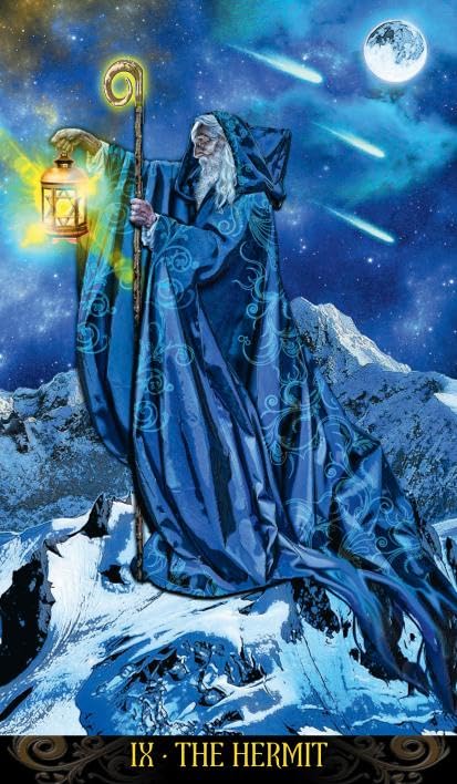 Illuminati Tarot Premium Gilded Deck New Edition by Lo Scarabeo