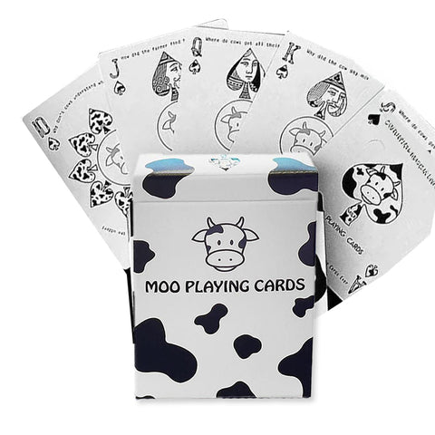 Moo Playing Cards by DiFatta – Cow-Themed Poker Deck, Limited 500, Cardistry