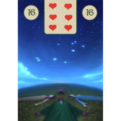 Pagan Lenormand Oracle Cards Deck by Lo Scarabeo with Guidebook