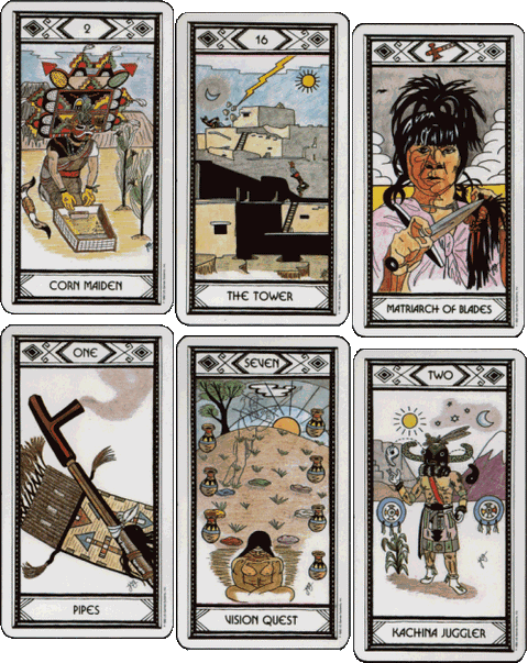 Native American Tarot Deck 78 Cards by US Games Systems with Guidebook