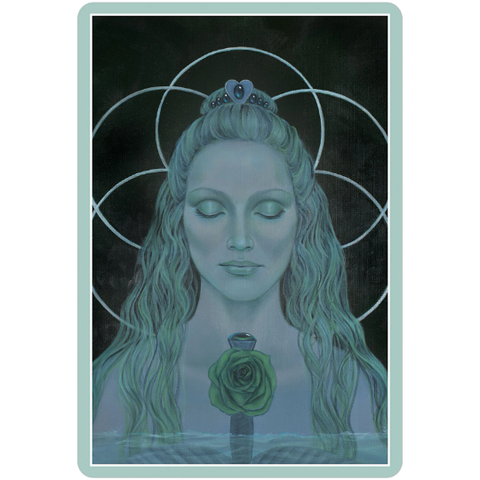 Through the Eyes of the Soul Oracle Card Deck Blue Angel 52 Cards New