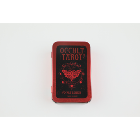 Occult Tarot Pocket Edition 78 Card Deck in Tin by Travis McHenry
