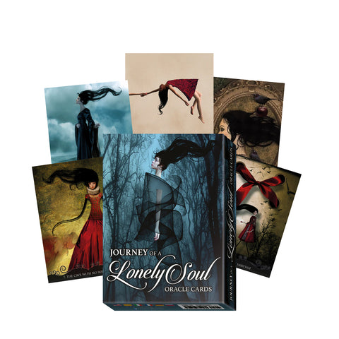 Journey of a Lonely Soul Oracle Deck Shadow Work Cards Lo Scarabeo Italy