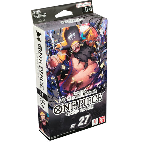 One Piece Card Game ST27 Marshall D. Teach Black Starter Deck TCG