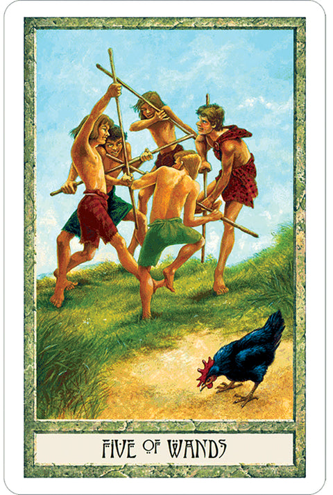 The Druidcraft Tarot Deck 78 Cards & Guidebook by US Games Systems