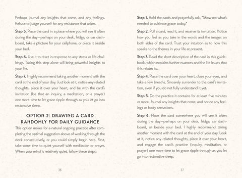 Cultivating Grace Inspirational Card Deck And Guidebook Insight Editions