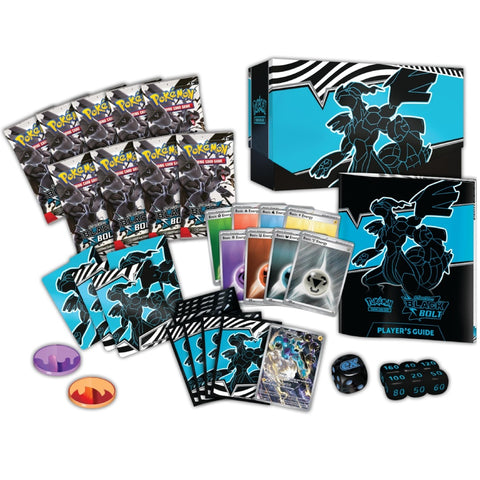 Pokemon TCG Scarlet & Violet Black Bolt Elite Trainer Box 9 Booster Packs