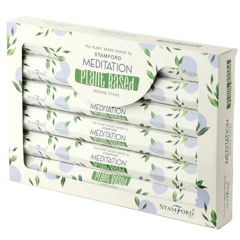20x Stamford Meditation Plant Based Incense Sticks Vegan