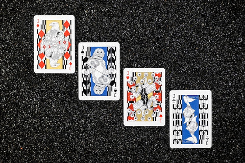 Pelican Playing Cards by Rokas Magic USPCC Black Luxury Foil Tuck Box