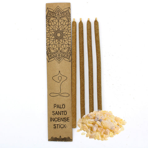 Palo Santo Copal Large Incense Sticks 4 Pack AW Gifts Meditation Peru