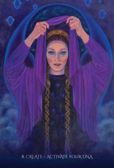 Through The Eyes Of The Soul Oracle Cards Deck Blue Angel Esoteric Rose NEW