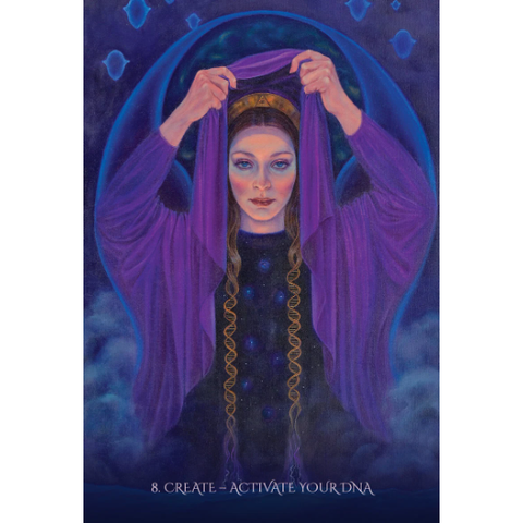 Through the Eyes of the Soul Oracle Card Deck Blue Angel 52 Cards New
