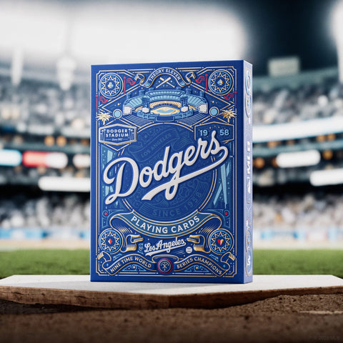 Los Angeles Dodgers Playing Cards Theory11
