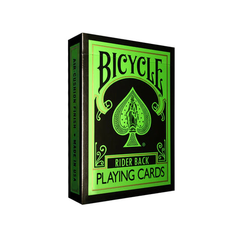Bicycle Reverse Black Green Playing Cards Deck for Poker & Magic Tricks