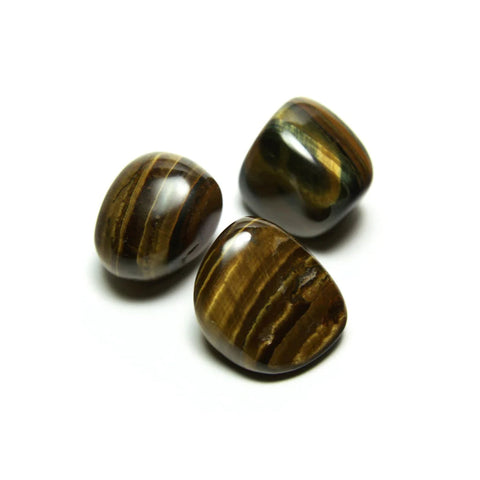 500g Natural Tiger Eye Tumbled Stones Large Crystals Lo Scarabeo