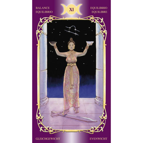 Sensual Wicca Tarot Deck Cards Esoteric Fortune Telling Lo Scarabeo NEW