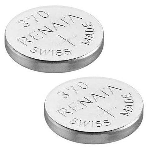 5x Renata 370 SR920W Silver Oxide 1.55V Watch Batteries Swiss Made