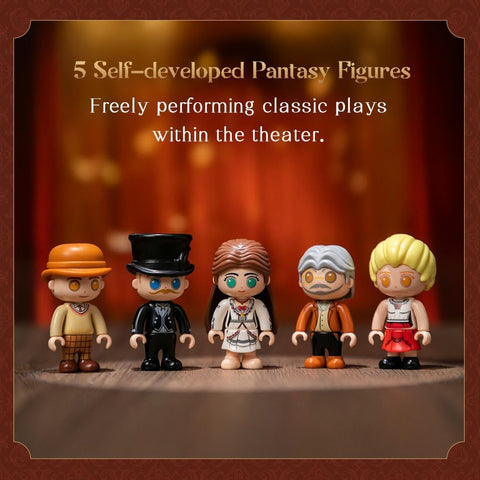Opera Theatre Building Blocks Set by Pantasy