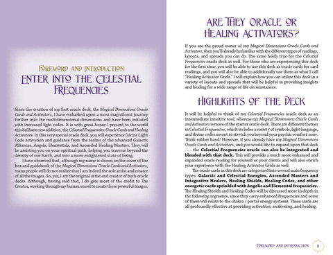 Celestial Frequencies Oracle Cards & Healing Activators Schiffer Publishing NEW
