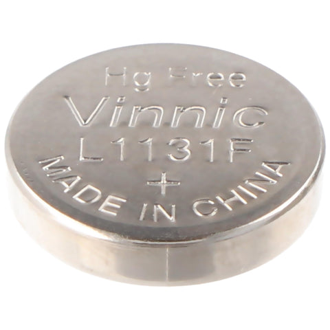 10x Vinnic L1131 AG10 LR54 1.5V Alkaline Watch Batteries Mercury Free