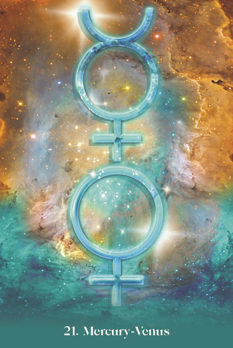 Astrology Oracle Cards Deck And Guidebook Blue Angel Messages From The Stars