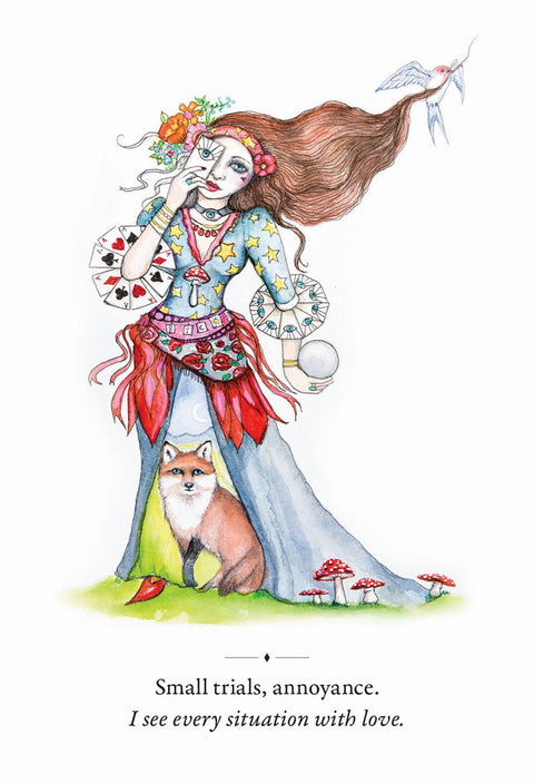 Oracle of the Wylder Ones Tarot Cards Deck by Sharon McLeod Blue Angel