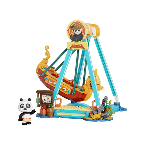Kung Fu Panda Pirate Ship Ride Construction Set