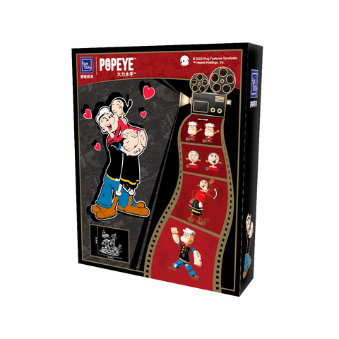 Popeye and Olive Oyl Construction Set